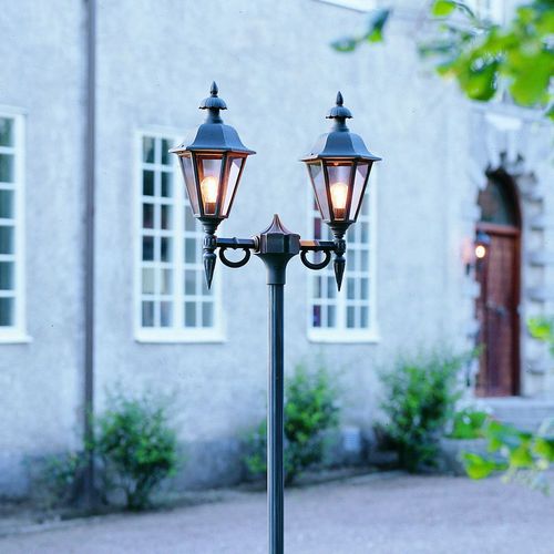 Poste de iluminação para jardim - PALLAS - Gnosjö Konstsmide - clássico / em alumínio / de LED