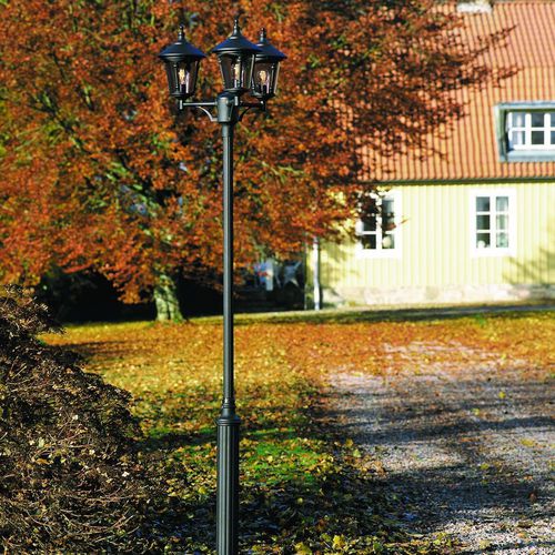 Poste de iluminação para jardim - VIRGO:  - Gnosjö Konstsmide - clássico / em alumínio / de LED