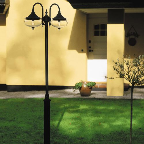 Poste de iluminação para jardim - LIBRA - Gnosjö Konstsmide - clássico / em alumínio / de LED