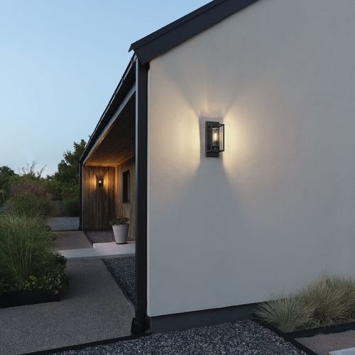 Arandela contemporânea - TRANI  - Gnosjö Konstsmide - para ambiente externo / em aço inoxidável / em vidro