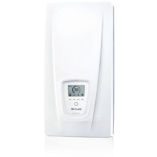 Aquecedores de passagem elétrico - DEX NEXT - CLAGE GmbH - de parede / vertical / para banheiro