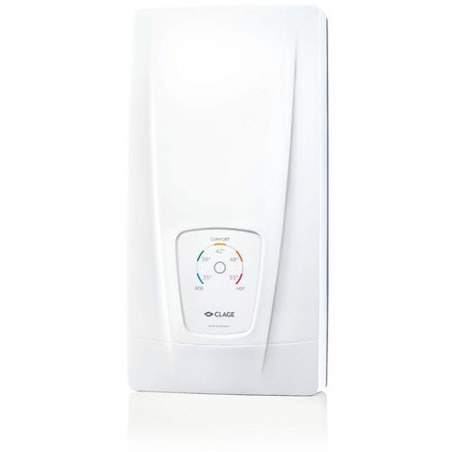 Aquecedores de passagem elétrico - DCX NEXT - CLAGE GmbH - de parede / vertical / para banheiro