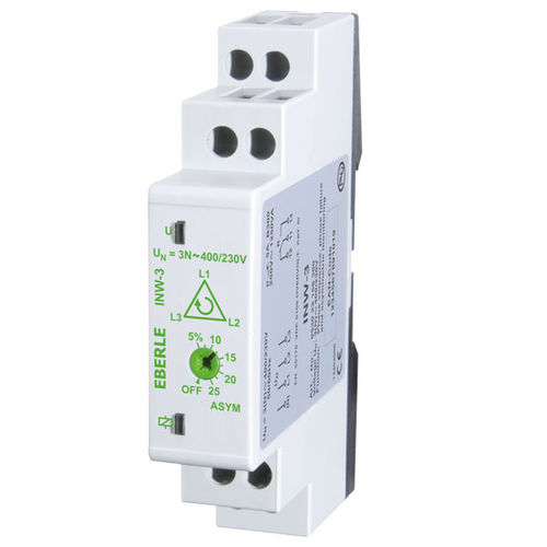 Relé eletromecânico 230 Vca - INW-3 - Eberle Controls - 400 Vca / NA/NF / trifásico