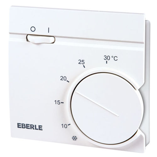 Termostato mecânico - RTR 9164 - Eberle Controls - manual / para aquecimento / de parede