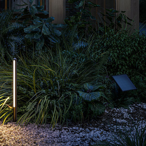 Poste balizador de iluminação de jardim - KAL  - IP44 Schmalhorst - contemporâneo / em alumínio / em aço revestido a pó
