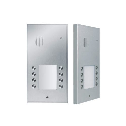 Kit de interfone metálico - BS2012 - SKS - Kinkel Elektronik - residencial / de parede / unidade externa