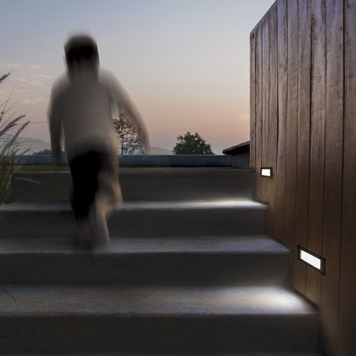 Luminária de embutir na parede - STO100  - WE-EF LEUCHTEN - de LED / retangular / IP66