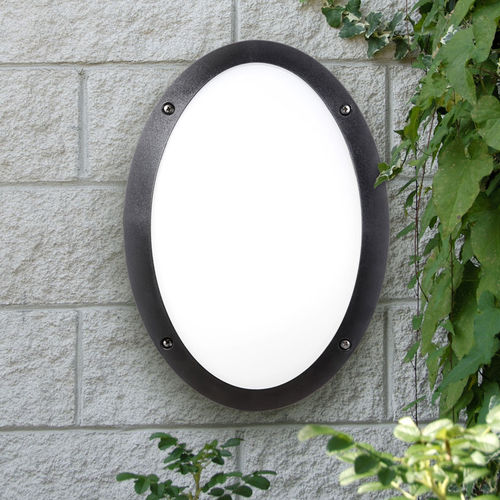 Arandela contemporânea - MADDI RANGE - Fumagalli - para ambiente externo / em PMMA / de resina