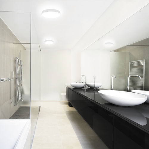 Downlight de sobrepor - ETEA C - Intra Lighting d.o.o. - para lâmpada fluorescente / redondo / para ambiente interno