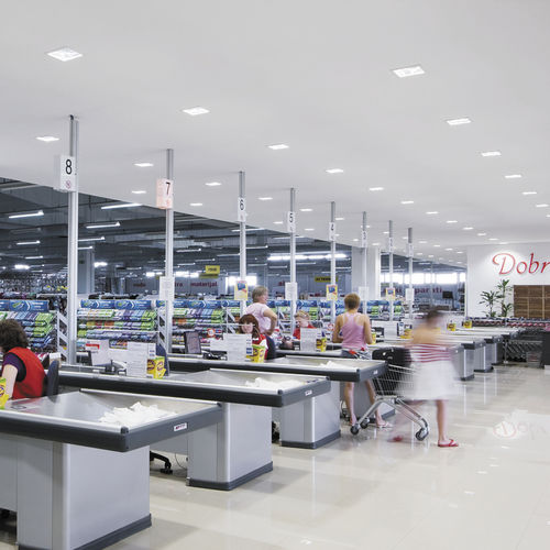 Downlight de embutir - NARRO RV PRO - Intra Lighting d.o.o. - para lâmpada fluorescente / quadrado / para ambiente interno
