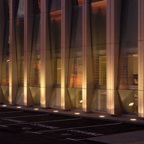 Luminária de embutir no piso - PLANO COMFORT - Simes - de LED / redonda / IP65