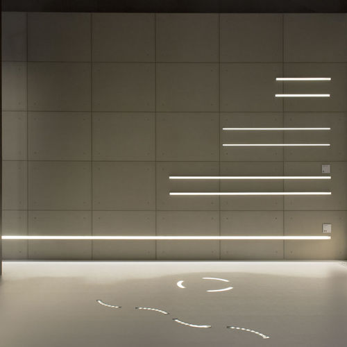Perfil de iluminação de sobrepor - CONTINUOUS ROD MINIMAL - Simes - de parede / de piso / de teto