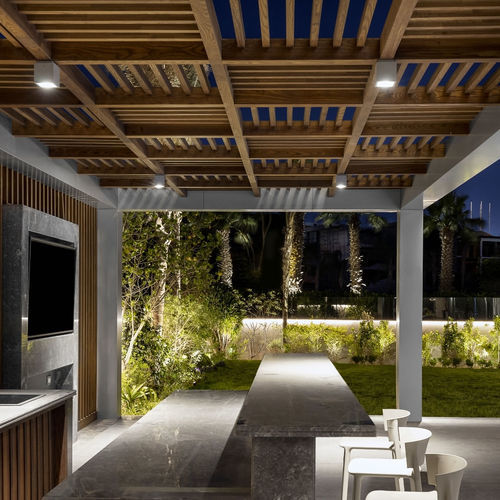 Plafon contemporâneo - LOFT - Simes - quadrado / em alumínio fundido / de LED