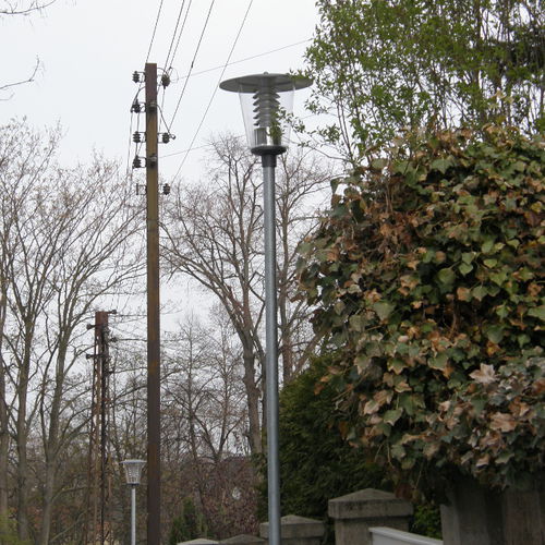 Poste de iluminação pública - EVA II-R U - LEIPZIGER LEUCHTEN - contemporâneo / em alumínio / de LED