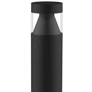 Poste balizador de iluminação de jardim - DELUX ROUND - Mareco Luce - contemporâneo / em alumínio / de LED