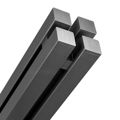 Poste de iluminação - 4-SQUARE  - LECCOR Leuchten GmbH - em aço inoxidável