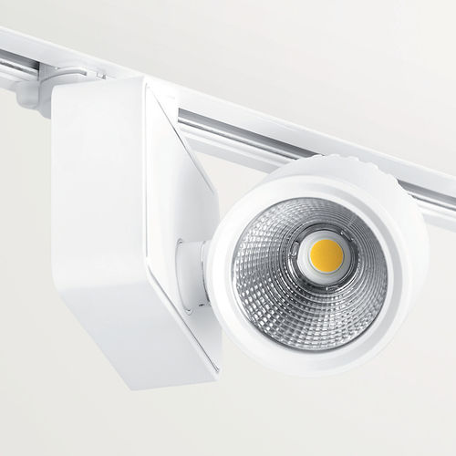 Spot de trilho de LED - ZEN - Arkos Light - Oscaluz, - redondo / em alumínio / em vidro