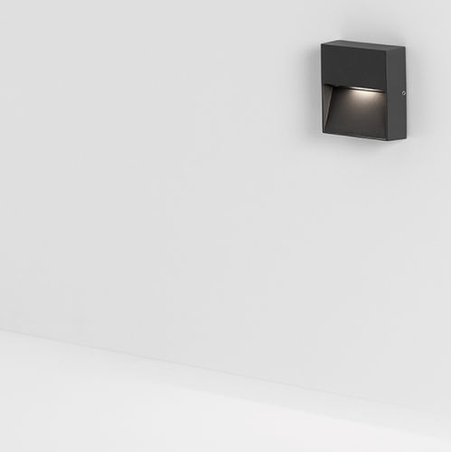 Arandela contemporânea - HAL 1 - ONOK LUZ TECNICA - para ambiente externo / metálica / fixa