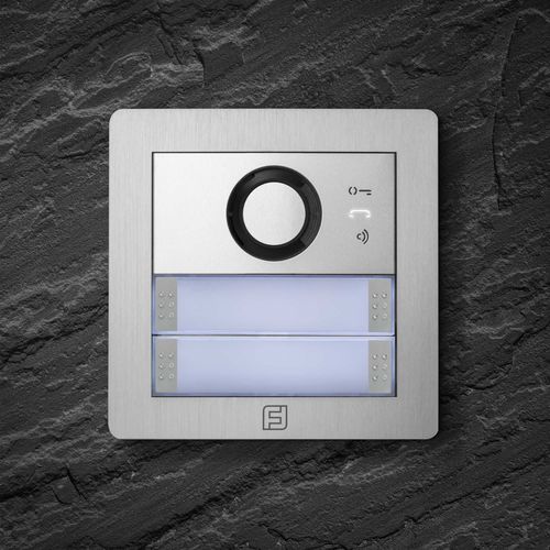 Porteiro eletrônico cinza - CA2124AB - FARFISA - profissional / residencial / de parede