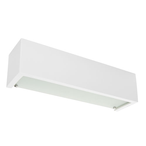 Arandela contemporânea - GYPSUM_W2 - LINEA LIGHT GROUP - para ambiente interno / em vidro / de gesso