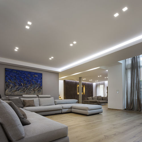 Downlight de embutir - GYPSUM_QD2 - LINEA LIGHT GROUP - de LED / quadrado / IP20