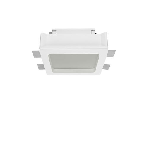 Plafon contemporâneo - GYPSUM_D3 - LINEA LIGHT GROUP - retangular / de gesso / de LED