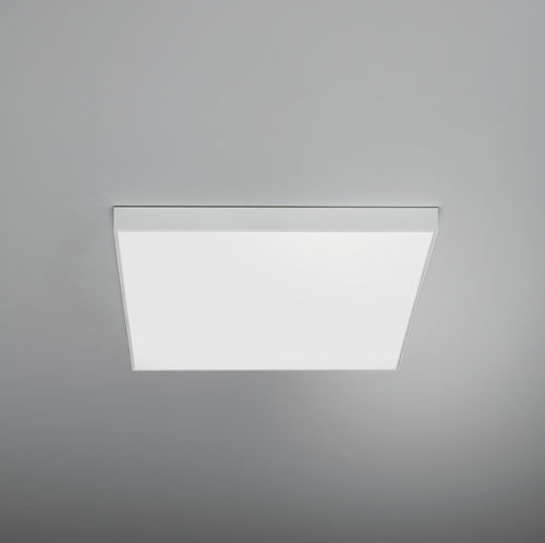 Plafon contemporâneo - SKYLUM - LINEA LIGHT GROUP - quadrado / em alumínio escovado / de LED