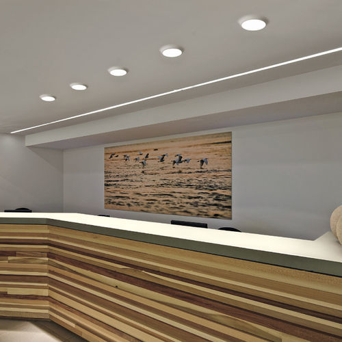 Downlight de embutir - GYPSUM_O1 - LINEA LIGHT GROUP - de LED / quadrado / IP44