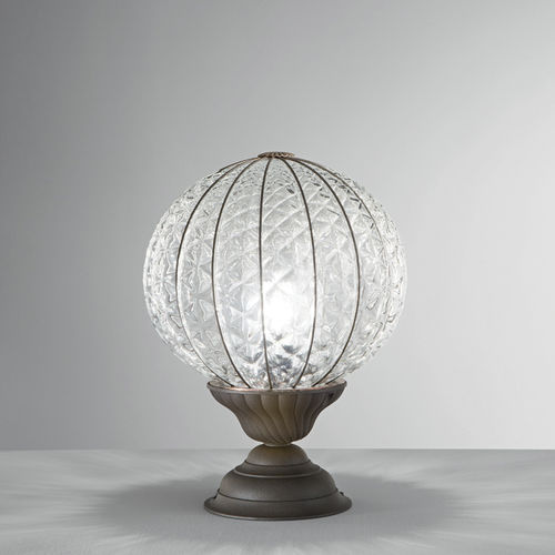 Luminária portátil - SFERA - Siru Lighting - metálica / em vidro soprado / clássica
