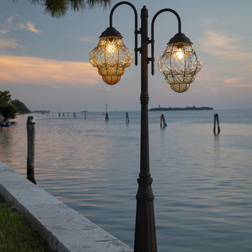 Poste de iluminação pública - CLASSIC - Siru Lighting - para jardim / clássico / metálico