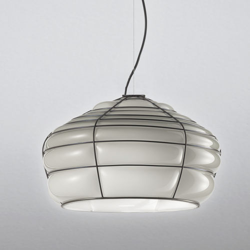 Pendente - CLOCHE - Siru Lighting - de tela metálica / em vidro soprado / clássica