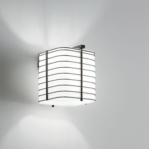 Arandela contemporânea - NETTUNO - Siru Lighting - para ambiente externo / em arame / em vidro soprado