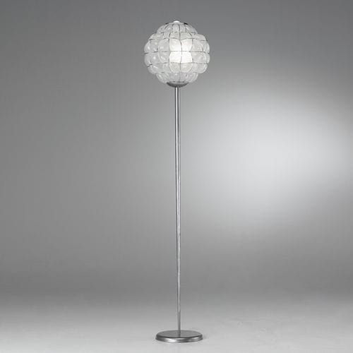 Luminária de piso - POUFF - Siru Lighting - metálica / em vidro soprado / contemporânea