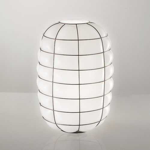 Luminária de mesa - LANTERNA - Siru Lighting - em arame / de vidro veneziano / em vidro soprado
