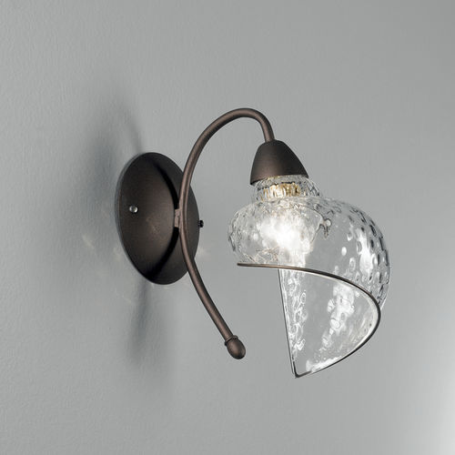 Arandela clássica - CHIOCCIOLA - Siru Lighting - para ambiente interno / metálica / em vidro soprado