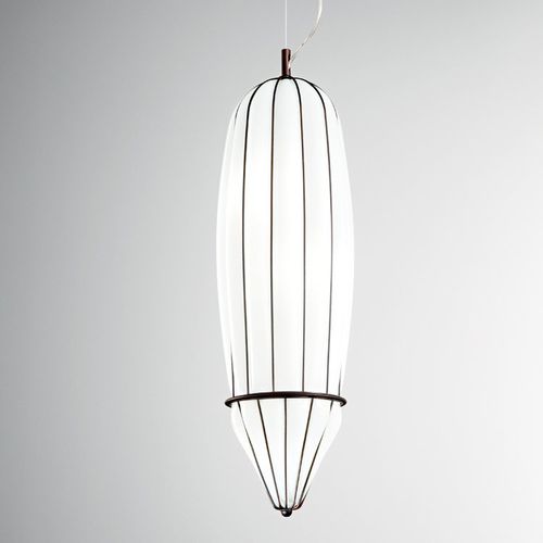 Pendente - PENCIL - Siru Lighting - em arame / em vidro soprado / contemporânea