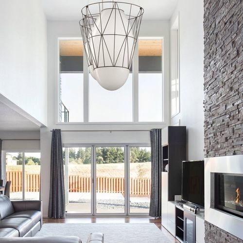 Pendente - SEGNI - Siru Lighting - em arame / em vidro soprado / contemporânea