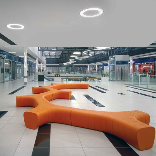 Luminária técnica de embutir - GLORIOUS - PROLICHT - de LED / com malha em anéis / geométrica