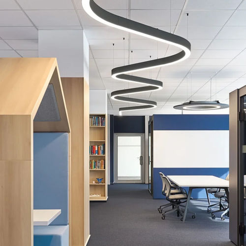 Luminária técnica pendente - SUPER-G - PROLICHT - de LED / linear / flexível