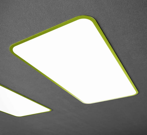Plafon contemporâneo - SMOOTHY - PROLICHT - quadrado / retangular / metálico