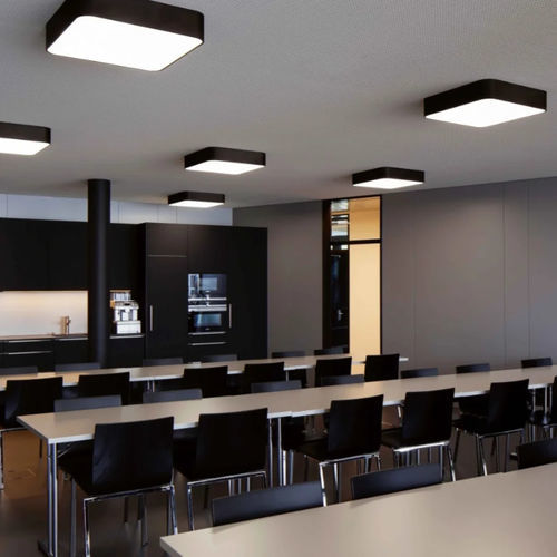 Plafon contemporâneo - SMOOTHY - PROLICHT - quadrado / retangular / metálico