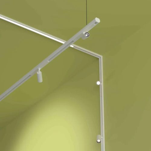 Sistema de iluminação com trilho regulável - MINIMAL  - PROLICHT - dimerizável / para exposições / para museu