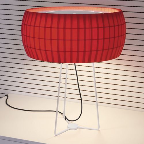 Luminária de mesa - ISAMU - Carpyen, - metálica / em tecido / contemporânea