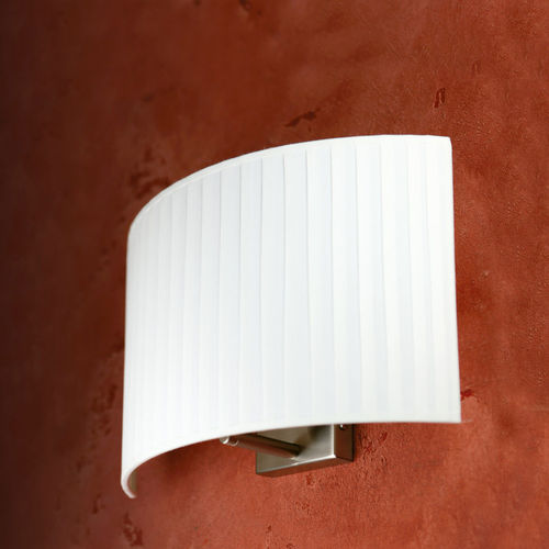 Arandela contemporânea - WALL STREET 21 - BOVER Barcelona - para ambiente interno / em tecido / curva