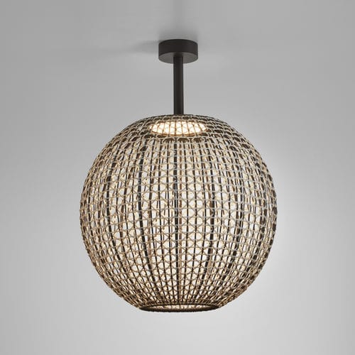 Plafon contemporâneo - NANS PF/60 - BOVER Barcelona - esférico / em alumínio / em aço inoxidável