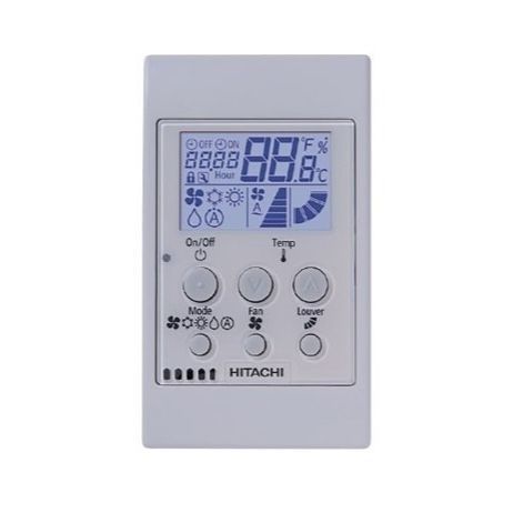 Teclado de controle para sistema de aquecimento - SPX-RCDB1 - HITACHI - de parede