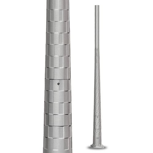 Poste de iluminação - ATLAS - Salvi Lighting - em aço galvanizado / em alumínio / em alumínio fundido