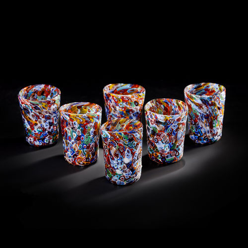 Copo em vidro de Murano - 6066/1/MUR - Arte di Murano - em vidro soprado / da linha comercial
