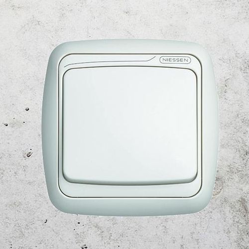 Interruptor com botão de pressão - Arco - ABB Home and Building Automation - de embutir / contemporâneo / quadrado