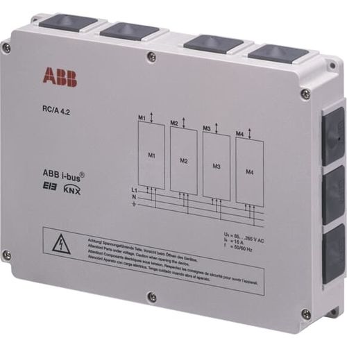 Módulo de controle para sistema de automação residencial - RC/A4.2 - ABB Home and Building Automation - IP / para ambiente interno / da linha residencial